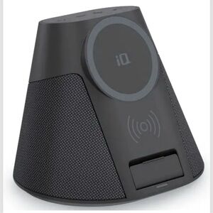 NWT IQ Wave Wireless Charging Bluetooth Home Speaker with MagSafe
